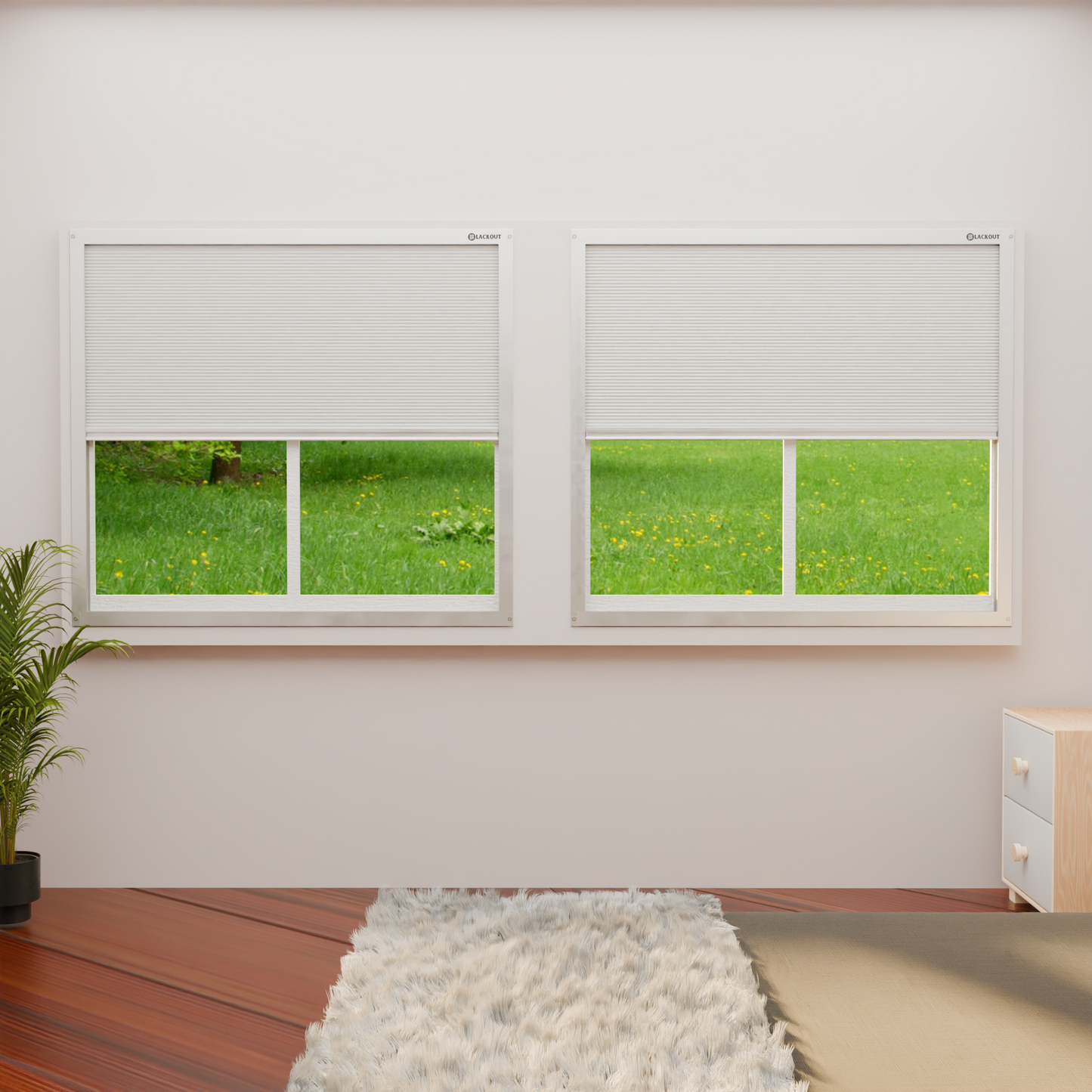 Blackoutâ„¢ Honeycomb Blinds
